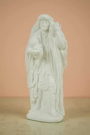 Lujoso ESCAYOLA, PASTOR CON PAN 20 CM