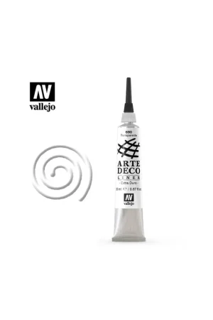 Garantía Incluida ARTE DECO LINER VALLEJO 20ML TRANSPARENTE 690