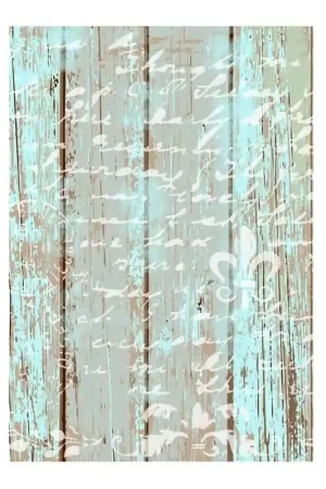 Disponible Ahora PAPEL ARROZ CADENCE Nº385 TEXTO EN MADERA 30x41