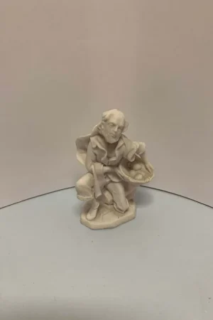 MARMOLINA, PASTOR CON CESTO 8 CM Directo De Fábrica