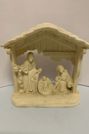 MARMOLINA, NACIMIENTO CON PORTAL 11x12 CM Garantía De Devolución De Dinero