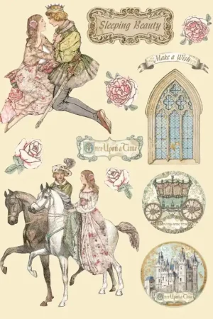 Precio Reducido FORMAS TALLADAS STAMPERIA SLEEPING BEAUTY