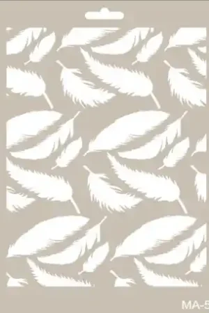Oferta STENCIL CADENCE 21x29 CM PLUMAS