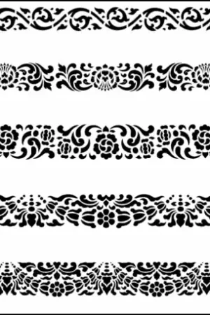 Oferta De Temporada STENCIL CADENCE 25x25 CM CENEFAS