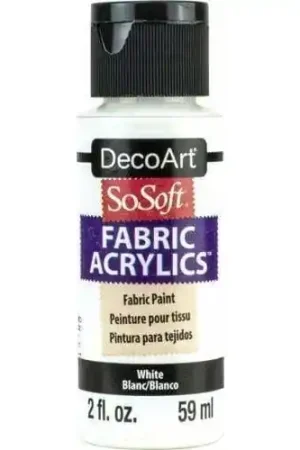 Entrega Rápida PINTURA TELA SO-SOFT DSS001 BLANCO 59 ML