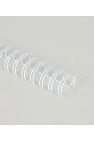 Precio De Fábrica ESPIRAL ENCUADERNAR 19 MM BLANCO, PAR