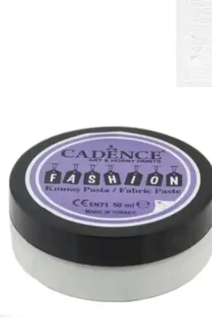 Pago Seguro PASTA RELIEVE TEXTIL CADENCE FASHION BLANCO 50 ML