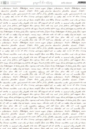 Original PAPEL ARROZ AD Nº104 ESCRITURA 30x42