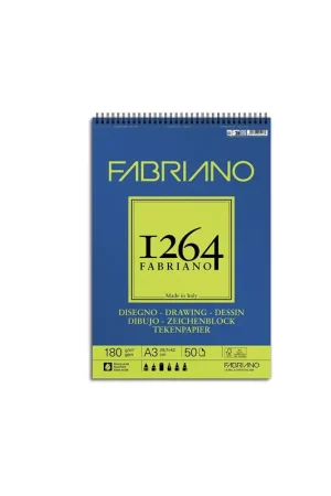 BLOC FABRIANO 1264 DRAWING PAPER 180G A3 50 H.-ESP Edición Limitada