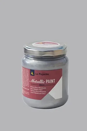 No Te Lo Pierdas PAJARITA METALLIC PAINT MEP-01 PLATA 175 ML