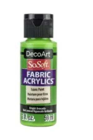 Precio Bajo PINTURA TELA SO-SOFT DSS099 VERDE AGUACATE BRILLANTE 59 ML