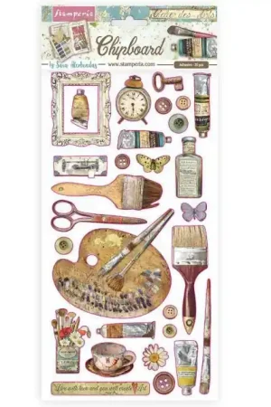 Precio De Fábrica CHIPBOARD STAMPERIA 15x30 ATELIER DECORATIONS