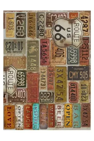 PAPEL ARROZ CADENCE Nº325 MATRICULAS 30x41 Novedad