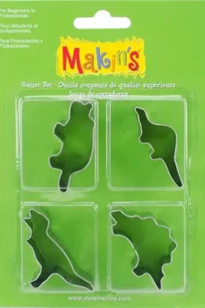 CORTADOR MAKIN'S DINOSAURIOS SET 4 Última Versión