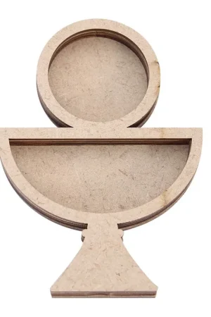 SHAKER CÁLIZ MADERA 8.7x12.5 CM Económico