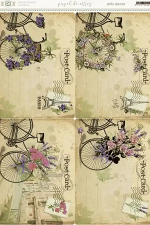 Descuento PAPEL ARROZ AD Nº125 POSTALES 30x42