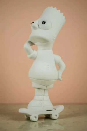 Garantía De Devolución De Dinero ESCAYOLA, BART SIMPSON SKATE 28 CM