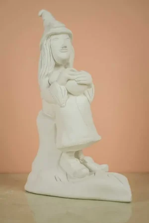 ESCAYOLA, BRUJA 25 CM Garantía De Devolución De Dinero