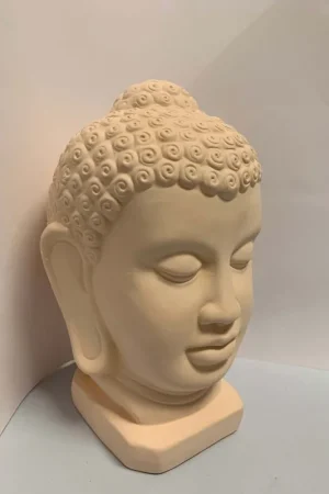 A Buen Precio BARRO COCIDO, CABEZA BUDA 24 CM