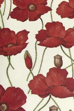 PAPEL DECORATIVO ROSSI AMAPOLAS 70x100 CM Venta Final
