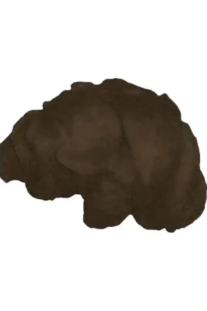 LANA FIELTRO 10 GR MARRÓN OSCURO Popular