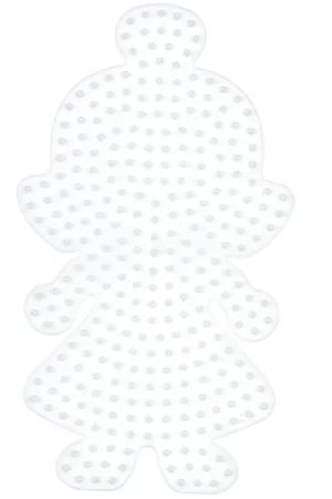 Certificado PLACA HAMA MIDI MUÑECA 14,5x8,5 CM Nº330