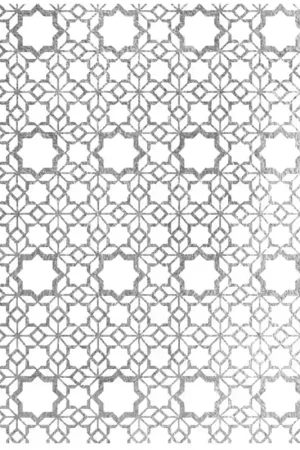 PAPEL ARROZ CADENCE Nº004 FONDO PLATA MOSAICO ESTRELLA 30x41 Precio Económico