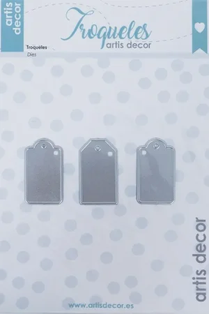 CORTADOR ARTIS DECOR ETIQUETAS SET 3 (29x22 MM) Promoción