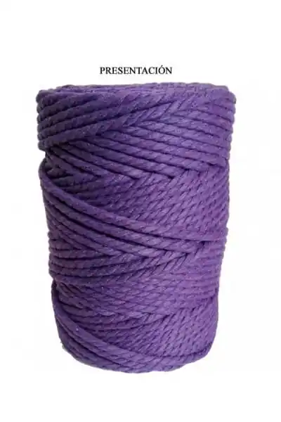 MACRAMÉ 2 MM EGEA Nº12 LILA OSCURO 500 GR 125 M Última Oportunidad