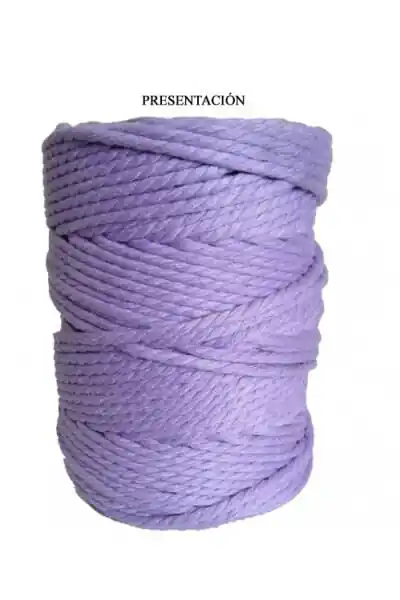 Envío Internacional MACRAMÉ 2 MM EGEA Nº11 LILA CLARO 500 GR 125 M