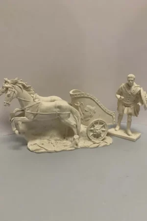 MARMOLINA, ROMANO ÁURIGA CON CABALLOS Últimas Unidades