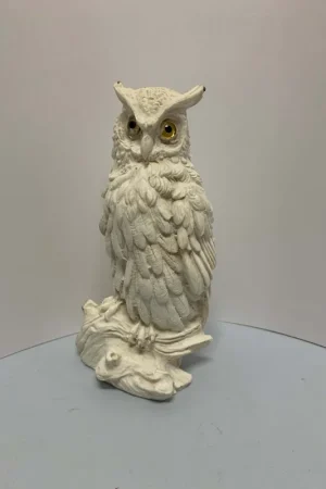 Última Versión MARMOLINA, BÚHO 15 CM