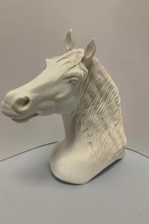 Precio Reducido MARMOLINA, CABEZA CABALLO 15 CM