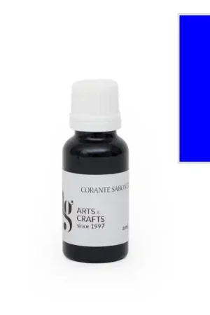 Artesanal COLORANTE PARA JABÓN AZUL 20 ML