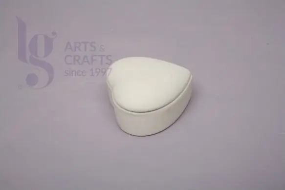 BARRO COCIDO, CAJA CORAZÓN 9.5x5 CM Mejor Calidad