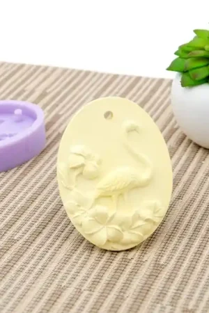 Nuevo Modelo MOLDE SILICONA LG FLAMENCO 7.5x5x1 CM