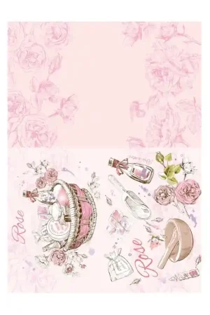 PAPEL ARROZ CADENCE Nº585 ROSE SPA 30x41 Más Vendido