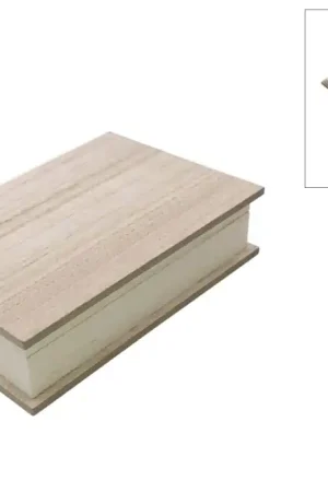 CAJA MADERA LIBRO 23x18x6 CM Precio Rebajado
