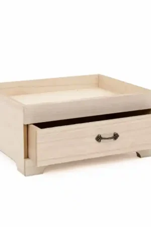 Precio Económico CAJA MADERA 1 CAJÓN 26x21x12 CM