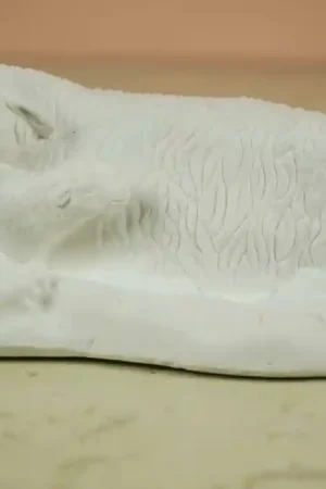 ESCAYOLA, OVEJA CON OVEJITA 6 CM De Moda