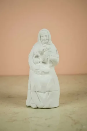 Garantía De Devolución De Dinero ESCAYOLA, ABUELA CON GATO 16 CMS