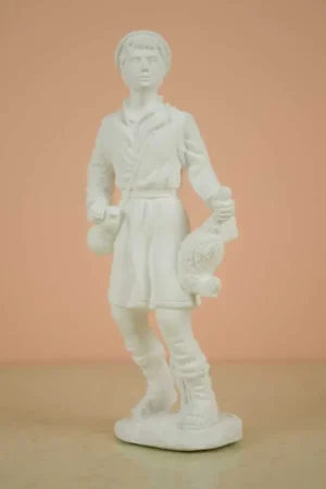 ESCAYOLA, PASTOR CON GALLINA 21 CM Premium