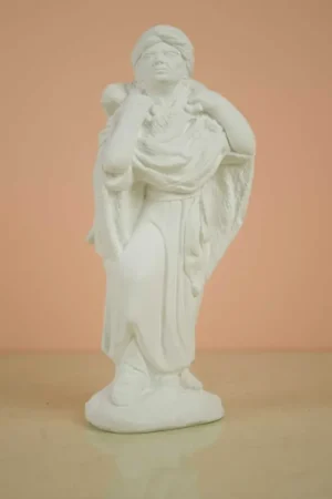 Directo De Fábrica ESCAYOLA, PASTOR CON OVEJA HOMBROS 22 CM