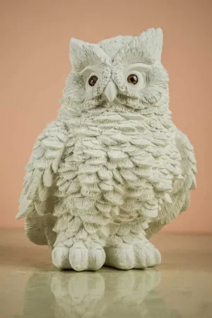 Venta Final ESCAYOLA, BÚHO CON OJOS 20 CM