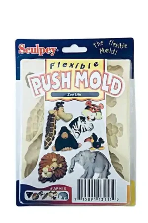 Devolución Gratuita MOLDE SCULPEY ZOO LIFE