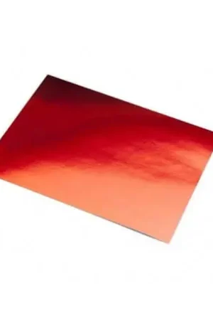 CARTULINA ALUMINIO 50x65 ROJO Precio Rebajado