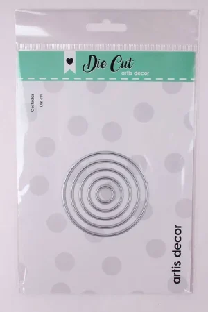 Artesanal CORTADOR ARTIS DECOR CÍRCULOS SET 5 (MAYOR 66 MM)