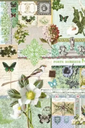 PAPEL ARROZ CALAMBOUR DGR223 FLORAL 35x50 Comprar En Línea