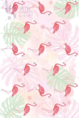 Original PAPEL ARROZ PAPERS FOR YOU PFY-1848 FLAMINGOS 54x33