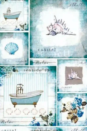 Devolución Gratuita PAPEL ARROZ CALAMBOUR TCR003 BAÑERA 35x50